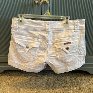 Women’s Hudson Ruby Mid Thigh White Jean Shorts